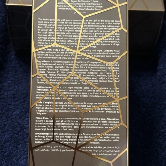 KRISTALS Amber Multi Vitamin C Brightening Serum 1.7 OZ NEW IN BOX - Picture 3 of 4